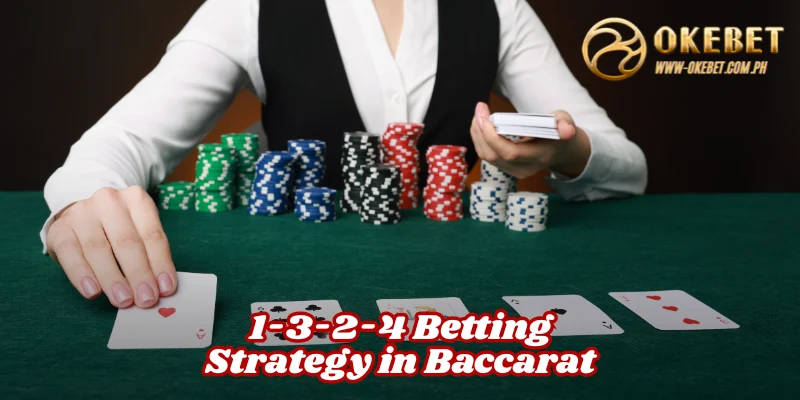 1-3-2-4 Betting Strategy in Baccarat